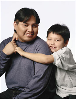 Photograph -- Man and boy