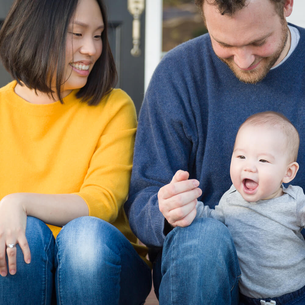 family with small child
